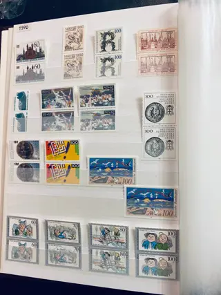 Wereld - Collecties Duitsland veel postfris en DDR + varia Europa