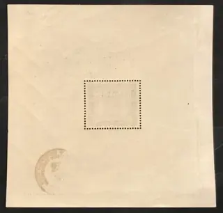 België 1924/1930 - Blok 1 - Montenez 5 fr Bruin & Blok 2 - Postzegeltentoonstelling Antwerpern - OBP BL1 + BL2