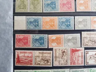 Duitse Rijk - Partij samengestelde zegels. Postfris.