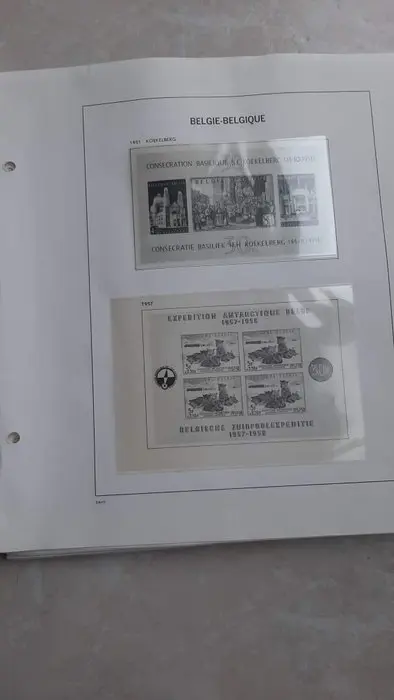 Accessoires - Davo Voordrukbladen België1951-2001