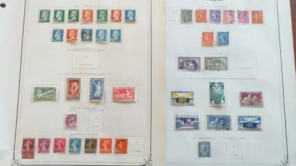 Frankrijk 1850/1950 - Collection of French stamps, mint or cancelled
