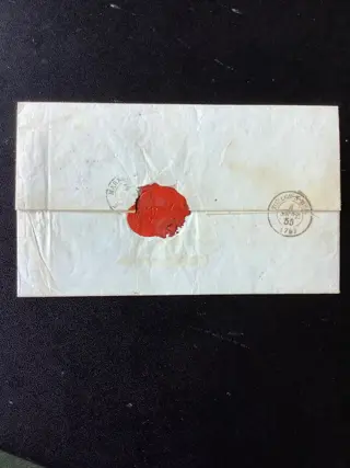 Frankrijk - Rare letter from Constantinople by liner