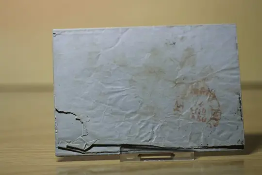 Spanje 1850 - Letter from Valencia to Teruel. Spider type postmark + Baeza type dater + arrival on the back. - Edifil 1A