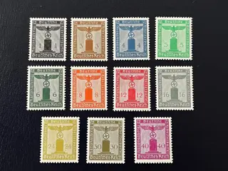 Duitse Rijk 1934/1942 - Verzameling dienstzegels - Michel D132/D177