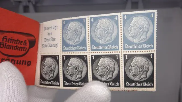 Duitse Rijk 1941 - “Hindenburg” definitive stamp booklet, MNH - 39.5 Or.15ndgz