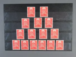 Luxemburg 1957 - CEPT. 15mal postage stamps