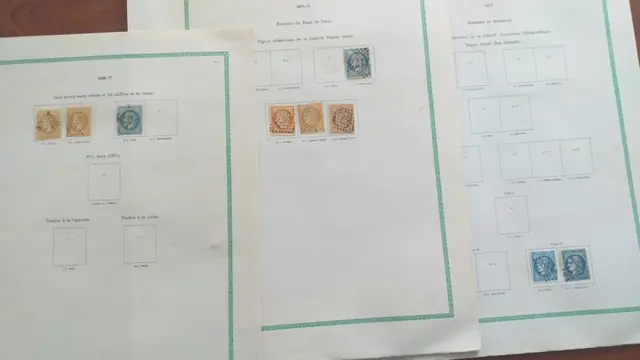 Frankrijk 1849/1980 - collection in a mint album, clean hinge