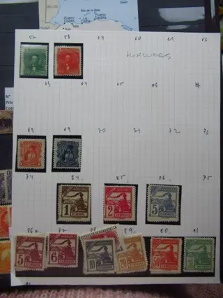 Honduras - Very advanced collection of stamps