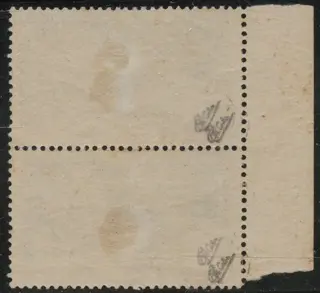Frankrijk - koloniën (algemene uitgaves) - AEF 140 O - Not listed! Triple overprint with double holding, exceptional piece for a true - YVERT 140