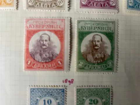 Kreta 1898 - Diverse zegels Kreta