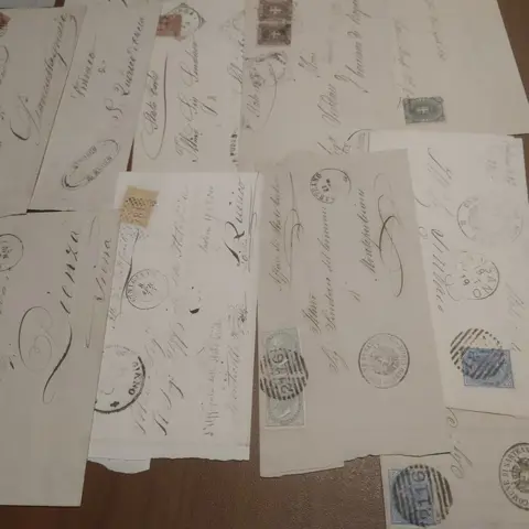 Koninkrijk Italië 1863/1937 - Lot with letters of the period