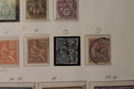 Frankrijk 1900/1926 - Blanc Mouchon and Merson type - Y&T entre 1107 et 208