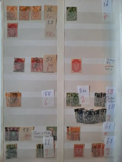 Finland - A batch in four stock books