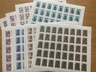 Rwanda 1966/1980 - 3 Volledige reeksen in volledige vellen van 25 of 50 - OBP/COB 161/66 + 474/481 + 1012/1019