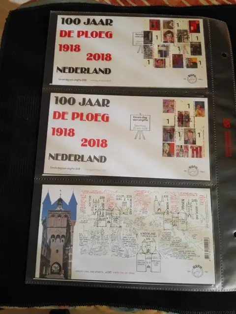 Nederland 2018 - Complete jaargang FDC's