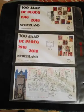 Nederland 2018 - Complete jaargang FDC's