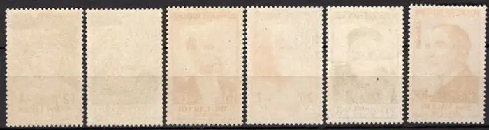 Frankrijk 1954/1955 - lot van 2 compleet jaar nieuw** luxe zonder scharnieren 1e keus. - Yvert N°968 au n°1049 dont séries 989/994 & 1027/32 MNH