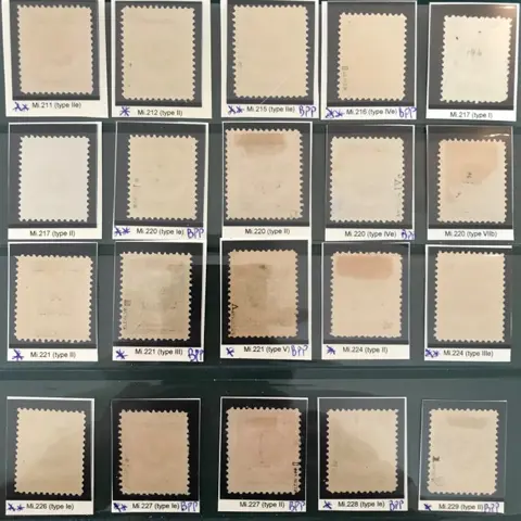 Memel 1923 - Gespecialiseerde verzameling Groen opdruk naar types - veelal BPP gekeurd - Michel 206/229