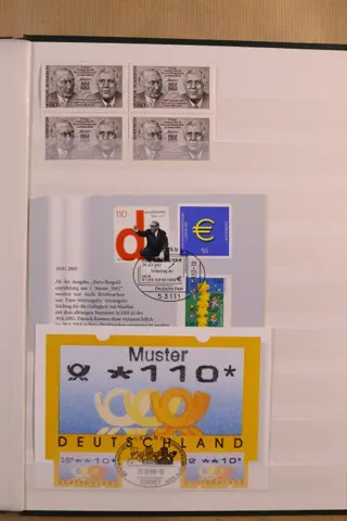 Wereld 1916/1990 - Partij in 7 stockboeken