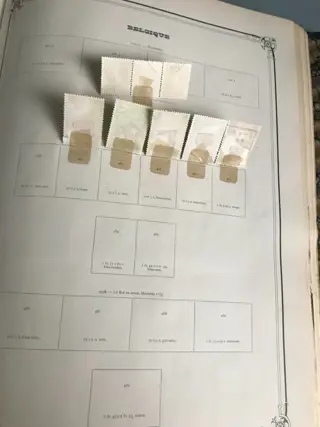 België 1850/1938 - Lot of Belgian stamps from 1850 to 1938