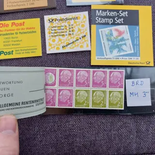 Duitsland, Bondsrepubliek 1946/1999 - Collection of 21 stamp booklets, MNH