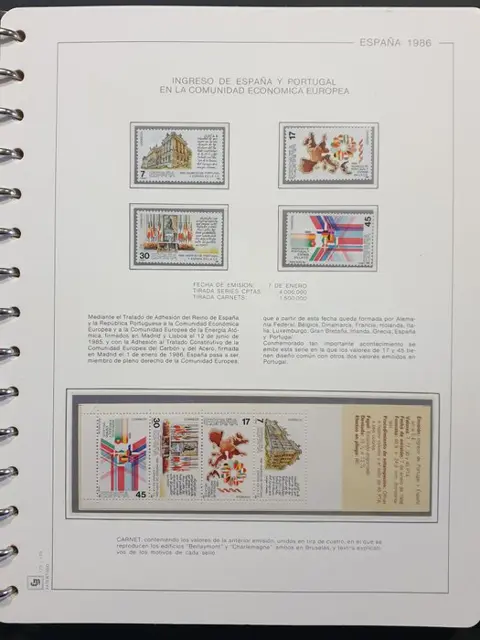Spanje 1982/2000 - 4 albums + FM sheets
