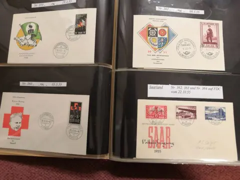 Saarland 1949/1959 - FDC collection