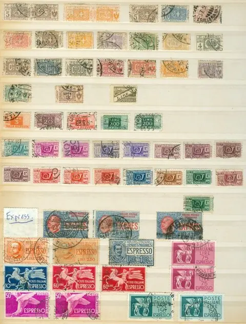 Europa 1860/2010 - Italië-Zwitserrland-Oostenrijk-Griekenland-Turkije-Cyprus in stockboeken,losse bladen etc.