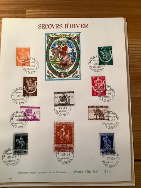 België 1938/1943 - Herdenkingskaarten