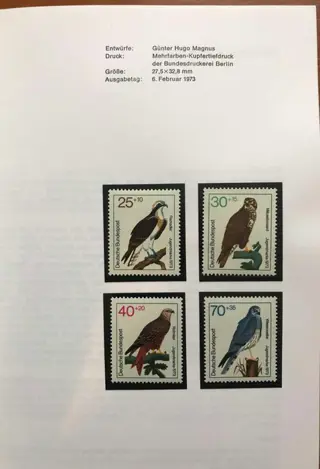 Duitsland, Bondsrepubliek 1973 - Yearbook of the Deutsche Post