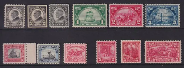 Verenigde Staten van Amerika 1909/1933 - Samenstelling.