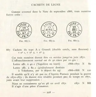 Frankrijk 1871 - Zeldzame brief uit Marseille voor Karachi (Pakistan - juni 1871) - Laatst bekende datum van lijn V