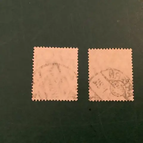 Duitse Rijk 1920 - Germania : 20 en 80Pf in betere nuance - BPP gekeurd - Michel 143c en 149b