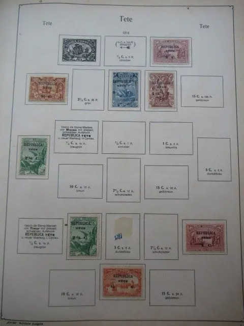 Portugese koloniën - Collection of stamps