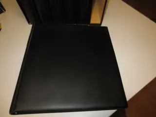 Accessoires - 6 Lindner ring binders, black, with 6 matching slipcases&nbsp;– well preserved