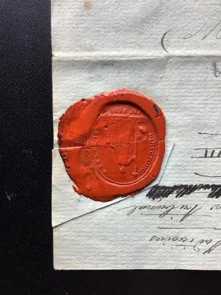 Frankrijk - Rare letter from the Executive Board, VVF