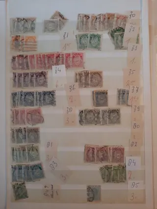 Noorwegen - A batch in five stock books