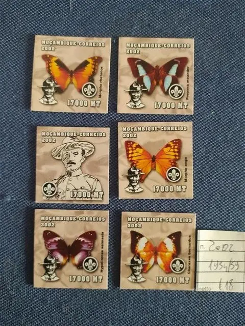 Wereld - World themed collection, fish, insects with butterflies