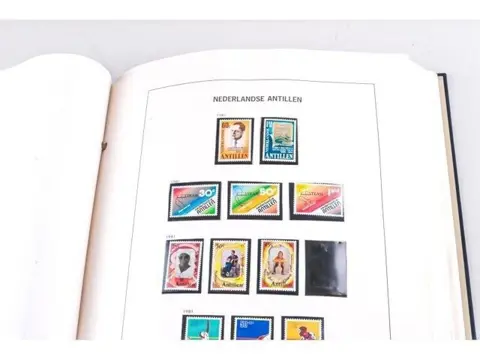 Nederlandse Antillen - Collectie in DAVO album