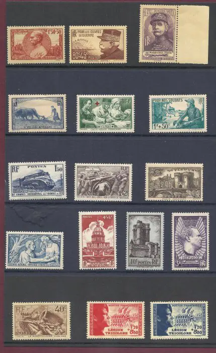 Frankrijk 1936/1942 - 500 - MAURY