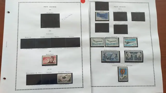 Frankrijk 1950/1980 - FRANCE collection in Yvert album, airmail and service, mostly mint**
