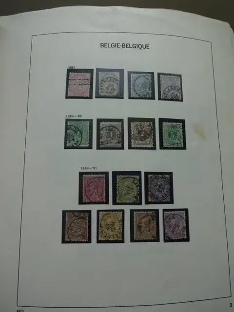 België en Nederland 1849/1992 - 2 Davo boeken BELGIE1X DAVO de luxe Nederland en een insteekboek met 40 blokken - MICHEL