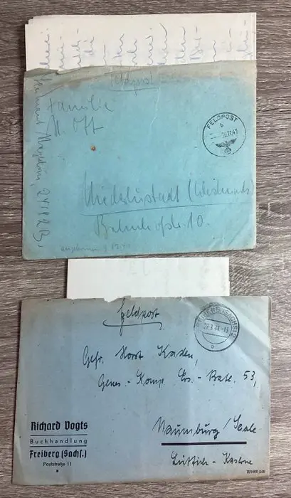 Duitse Rijk - Batch of “Feldpost” (Field Post) 1939–1945