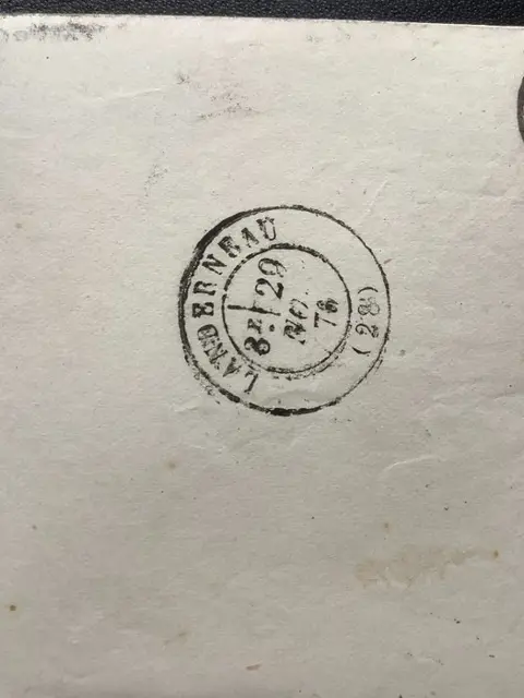 Frankrijk - Superb letter from Lisieux to Landerneau