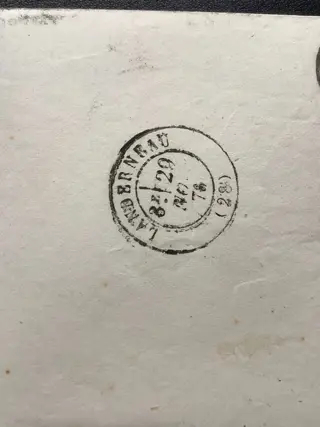 Frankrijk - Superb letter from Lisieux to Landerneau