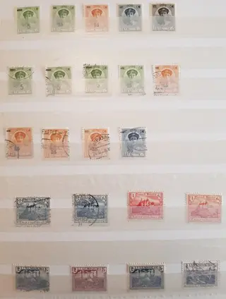 Luxemburg - Partij Luxemburgse postzegels