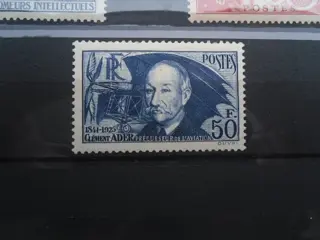 Frankrijk 1935/1939 - 3 nice stamps with Pasteur, ‘Pour L'art et la Pensée’, Clément Ader - Y et T ( 308, 333, 398 )