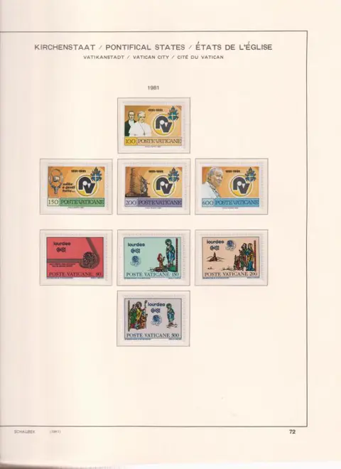Vaticaanstad 1980/1999 - Jaargangen.