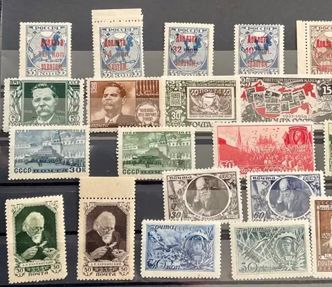 Rusland Sovjet-Unie - (3) Russia, more Soviet Union, MNH stamps with some better ones, high catalogue value.