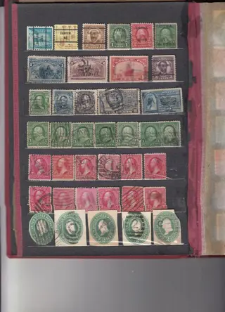 Verenigde Staten van Amerika 1861 - Collection stamps in the album - Michel Nortamerica 2015 - Mi 18....